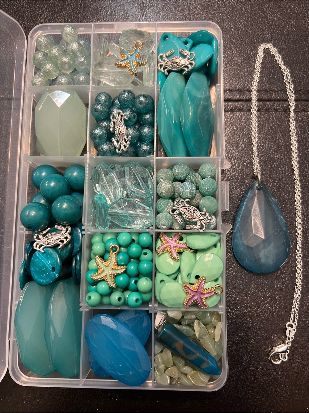 Craft Beads, AQUA MAN - NOT WET, Jewelry Supplies, loose bulk beads